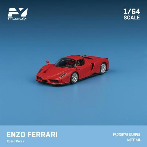 予約 FY64083 Finclassically 1/64 Enzo Rosso Corsa, Boost Gear