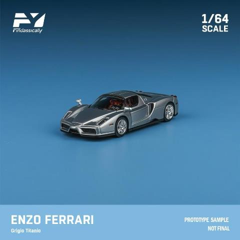 新品 FY64084 Finclassically 1/64 Enzo Grigio Titanio【外部倉庫商品
