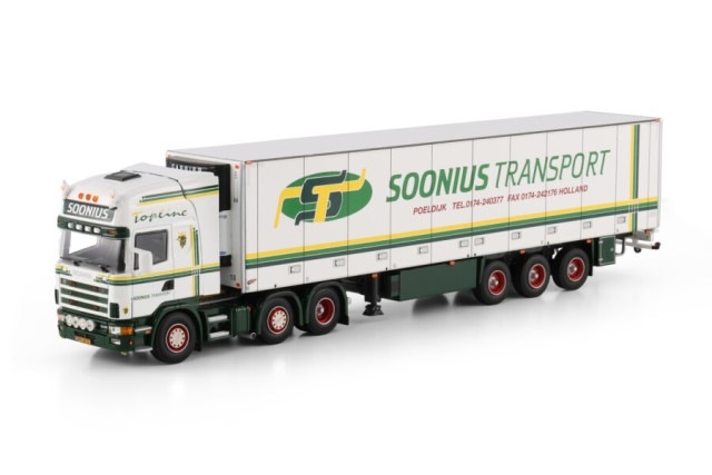 新品01-4870 WSI 1/50 スカニア Soonius SCANIA 4 SERIES TOPLINE 6X2