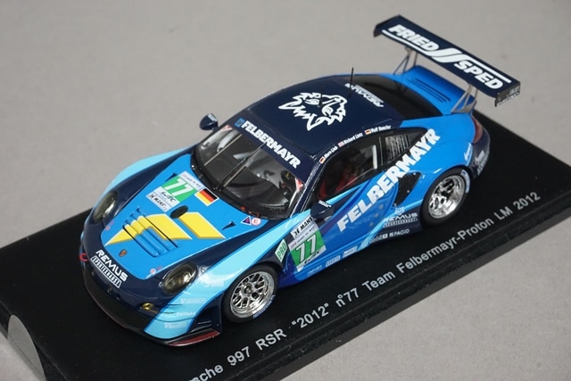 1/43 スパーク S3730 ポルシェ 997 RSR '2012'チームフェルバー