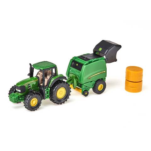 新品 SK1665 ジク SIKU John Deere 束収機トラクター , Boost Gear