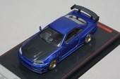 1/64 �����˥å�����ǥ� IG1869 ���� �˥��� R34 GT-R Z-tune �֥롼�᥿��å�