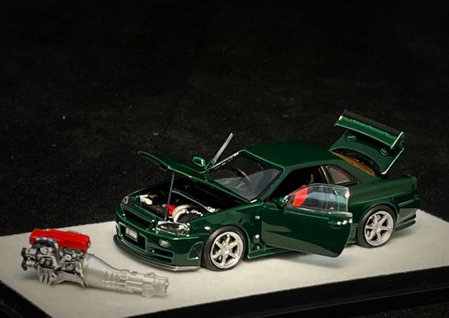 新品 PGM-641005-1 PGM 1/64 日産 Nissan GTR R34 Z-TUNE
