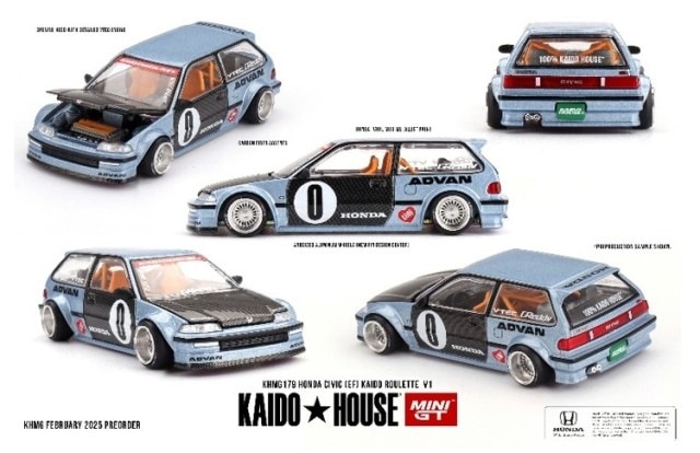 KAIDO HOUSE ホンダ シビック EK9 限定版 ☆特価品 Honda シビック EF Kaido Works V2 (左ハンドル