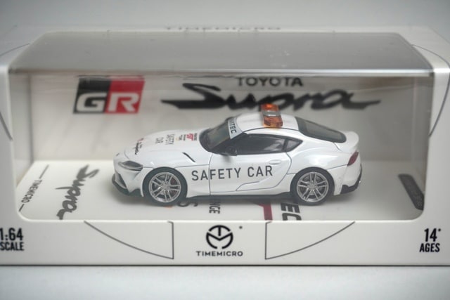 新品 TM647412 TM TimeMicro 1/64 トヨタ スープラ セーフティカー