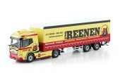 ͽ�� 01-4622 WSI 1/50  DAF Van Reenen DAF XD SH WITH SKY LIGHTS AND SIDE WINDOW 4X2 BOX TRAILER - 2 AXLE