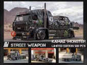 ����  SW Street Weapon 1/64 ���ޥ� �����ޥ� KamaZ Monster Livery
