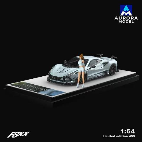 新品 AURORA MODEL AM 1/64 マンソリー F8 Tributo Mansory F8XX