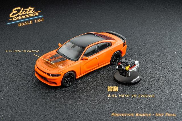 新品 Elite Collectibles 1/64 ダッジ Dodge Warhorse Daytona HEMI