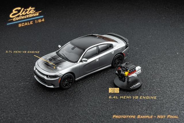 新品 Elite Collectibles 1/64 ダッジ Dodge Warhorse Daytona HEMI C