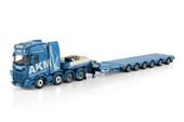 ͽ�� 01-4886 WSI 1/50  �����˥� AKM SCANIA S HIGHLINE CS20H 8X4 SL LOW LOADER - 6 AXLE