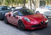 ͽ P18260BV BBR 1/18 ե ᥪ Alfa Romeo 4C Spider Rosso Competizione ꥢդ