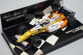1/43 �ߥ˥����ץ� 400070004 ��Ρ� F1������ R27 2007 #4 H.���Х饤�ͥ�