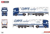 ͽ 01-4679 WSI 1/50  SCANIA Curfs Transport SCANIA R HIGHLINE CR20H 4X2 REEFER TRAILER - 3 AXLE