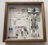 ��� A-037 CMC  �ޥ���ƥ� ��ǥ륢���� Model Art parts display Maserati Tipo 61 Birdcage 