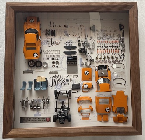 取寄せ A-035 CMC ポルシェ モデルアート Model Art parts display