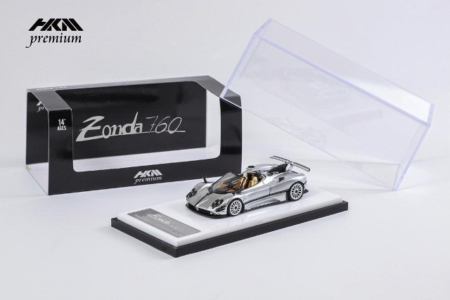 新品 HKM Premium 1/64 パガーニ ゾンダ Zonda 760 Roadster 2022