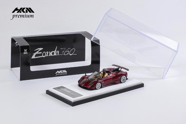 新品 HKM Premium 1/64 パガーニ ゾンダ Zonda 760 Roadster 2022