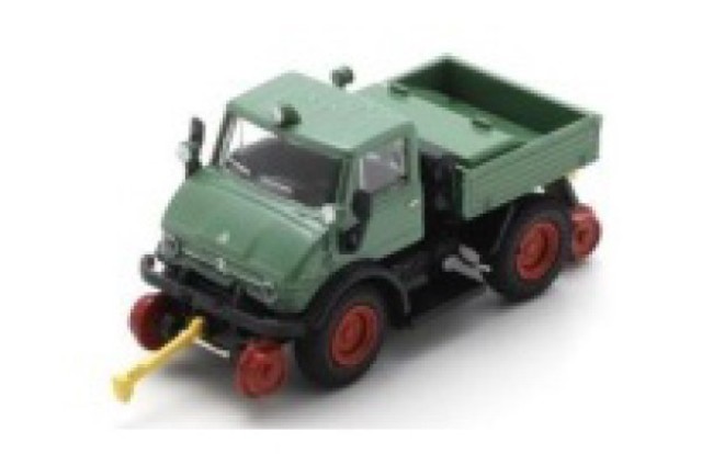 新品 87U00019 シュコー 1/87 Unimog U406 Railroad-Version , Boost