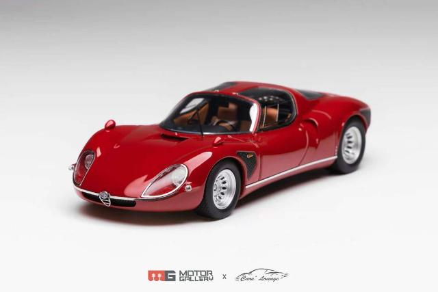 アルファロメオ ミニチャンプス alfaromeo33 1/43 予約 Cars' Lounge &Motor Gallery 1/43 アルファ ロメオ