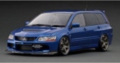 ���� IG2772 �����˥å�����ǥ� 1/18 ��ɩ Mitsubishi Lancer Evolution Wagon (CT9W) Blue 