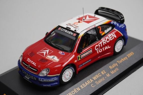 1/43 イクソ RAM197 シトロエン クサラ WRC トルコラリー 2005 #2 C