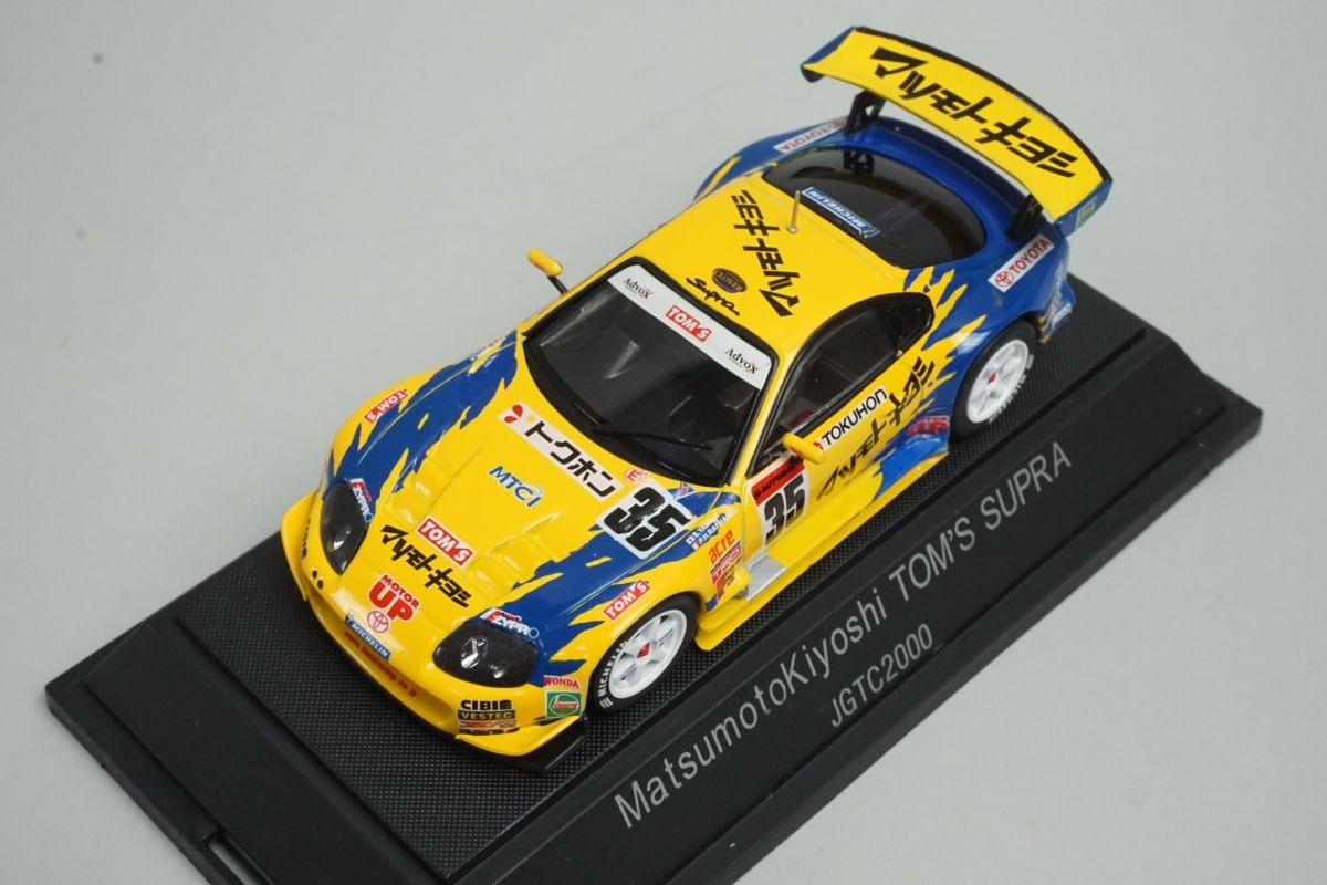 1/43 エブロ 43111 トヨタ TOYOTA MatsumotoKiyoshi TOM'S SUPRA
