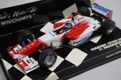 1/43 �ߥ˥����ץ� 400030071 �ѥʥ��˥å� �ȥ西 �졼���� F1 �ץ쥼��ơ������ 2003 #21 C.��.�ޥå� avex�ǥ��������
