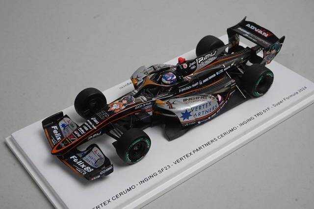 1/43 スパーク SFJ037 VERTEX セルモ インギング SF23 TRD 01F