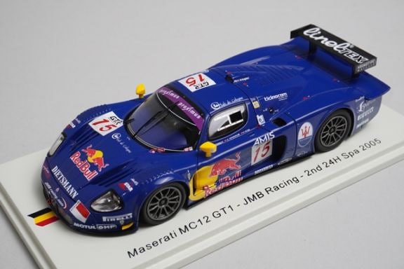 1/43 スパーク 100SPA19 マセラティ MC12 GT1 JMBレーシング 24H Spa
