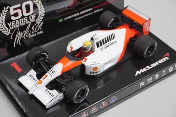 1/43 ミニチャンプス MC-ES-1622-10 マクラーレン ホンダ MP4/6