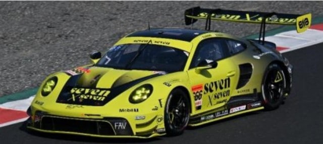 新品 43SGT25666 スパーク 1/43 ポルシェ seven x seven PORSCHE GT3R