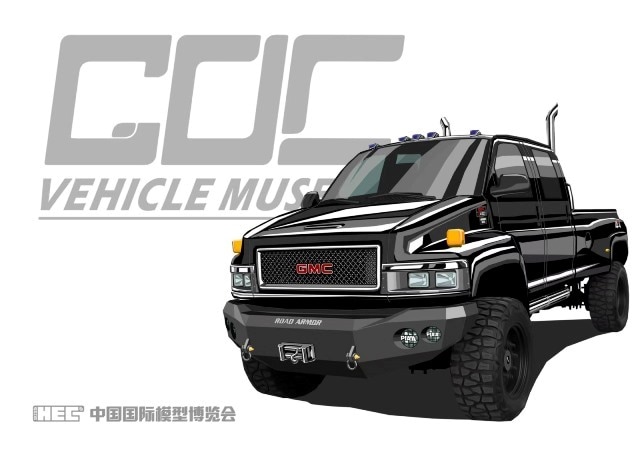 2025最新のスタイル 新品 GOC 1/64 GM トップキック オフロード GMC TOPKICK C4500 ミニカー