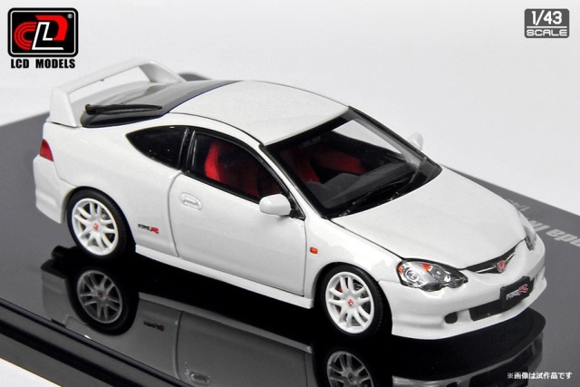新品 LCD43008-WH LCD 1/43 ホンダ インテグラ タイプR (DC5) ホワイト