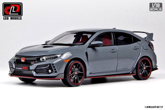 新品 LCD18005B-GR LCD 1/18 ホンダ シビック タイプR グレー , Boost