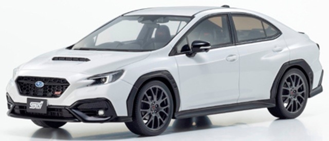 京商 ミニッツ スバル WRX STI ホワイト ミニカー VAB スバル WRX STI ホワイトボディセット(未塗装/ホイール付