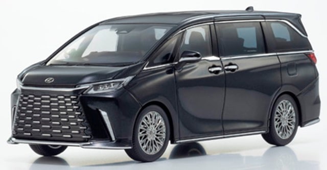 LEXUS LM ブラック ミニカー Hobby Japan 1/64 LEXUS LM 350h LHD 7 Seater BLACK Diecast