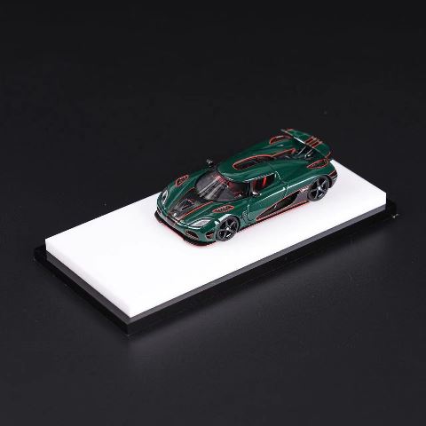 新品 VMB 1/64 ケーニグセグ Koenigsegg Agera R British Green, Boost