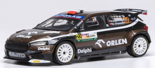 新品 RAM969 イクソ 1/43 シュコダ ファビア RS ラリー2 2024年 ラリー