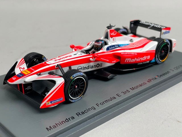 1/43 スパーク S5902 マヒンドラ レーシング フォーミュラ E 3rd