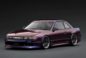 ���� IG3586 �����˥å�����ǥ� 1/18 ���� VERTEX S13 Silvia Purple Metallic 