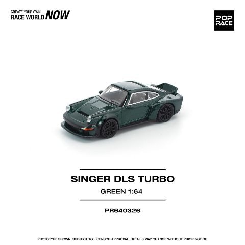 予約 PR640326 POP RACE 1/64 シンガー ターボ SINGER DLS TURBO