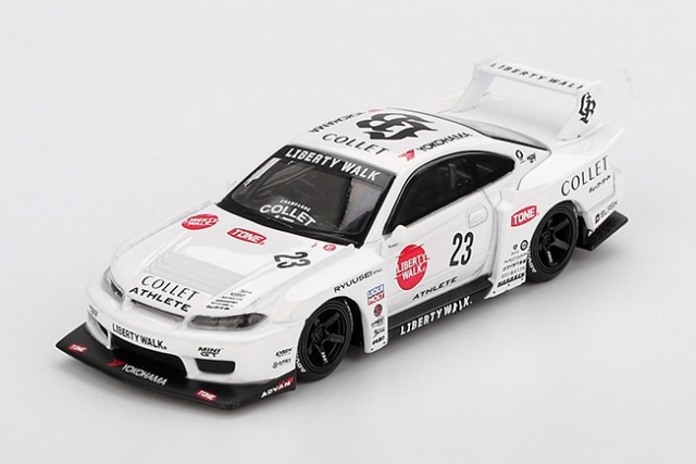 【サイン入】MINI GT 1/64 LBスーパーシルエット S15 シルビア 新品 MGT01054-BL TSM MINI-GT 1/64 日産 Nissan LB-Super Silhouette
