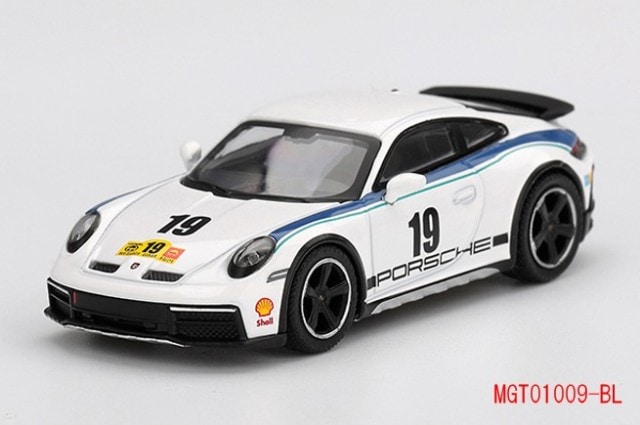 新品 MGT01009-BL TSM MINI-GT 1/64 ポルシェ 911 ダカール ラリー