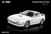 ͽ�� TP0009 TopArt MODEL 1/18 �ޥĥ� RX7 FC3S 1989 �ۥ磻�� / Silver Wheel