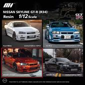 新品 MH1201MB モーターヘリックス 1/12 Nissan スカイライン GT-R R34