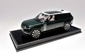 ���� MH026BRG �⡼�����إ�å��� 1/18 Land Rover Range Rover British Racing Green(White Roof)