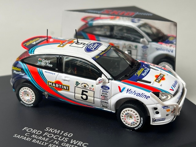1/43 ビテス SKM160 フォード フォーカス WRC SAFARI サファリラリー