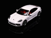 ͽ  Furuya 1/64  ѥʥ᡼ Panamera 971 White Sedan