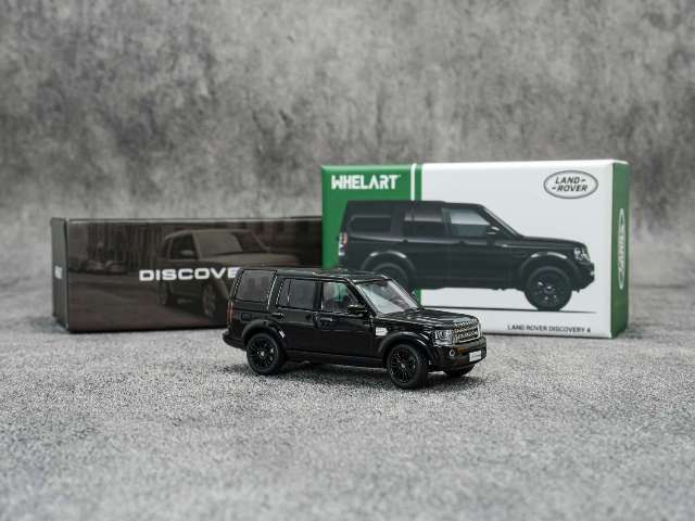 新品 W64-01-04 WHELART 1/64 Land Rover Discovery 4 LHD ブラック